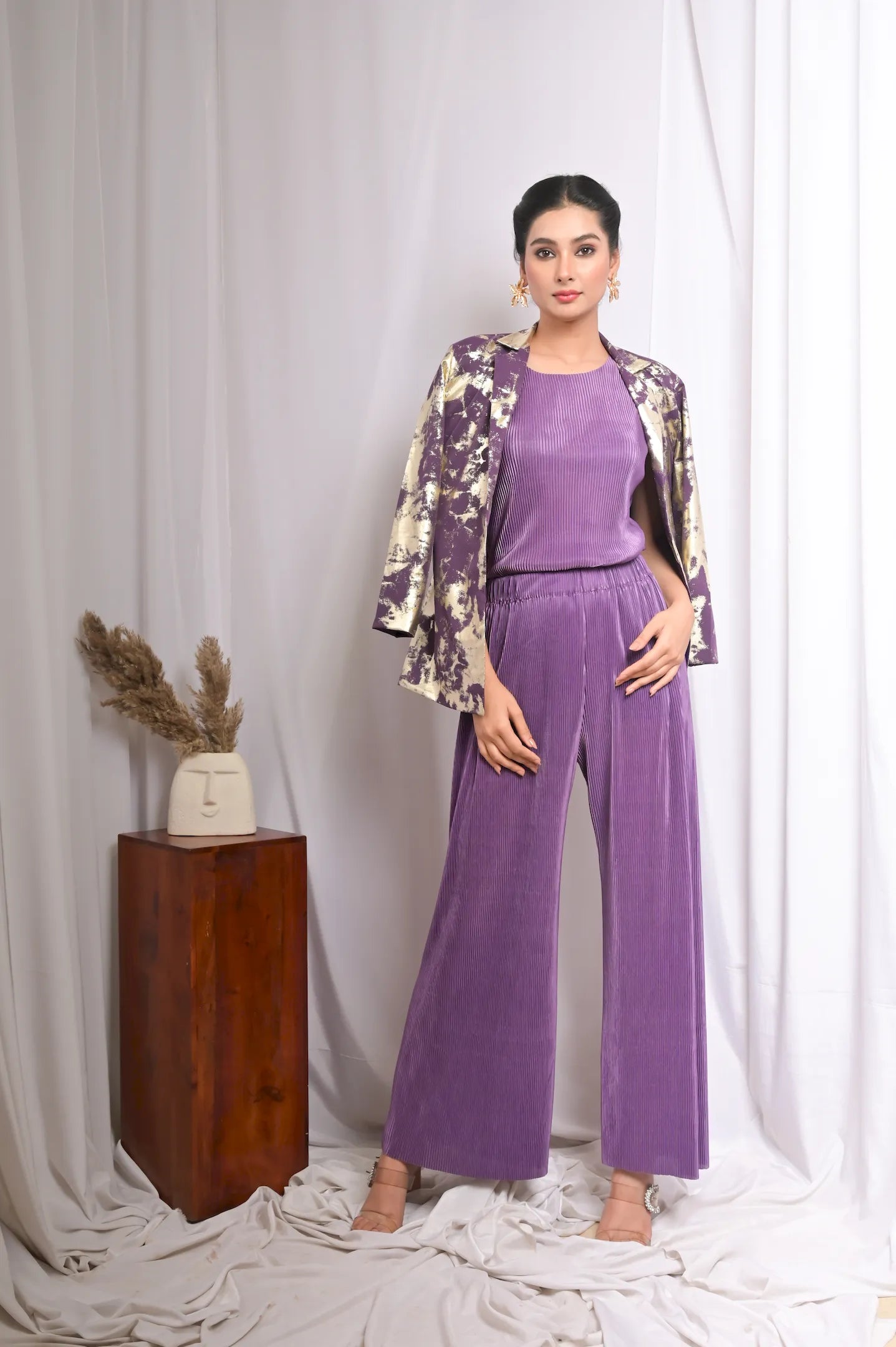 Purple 3 piece Set
