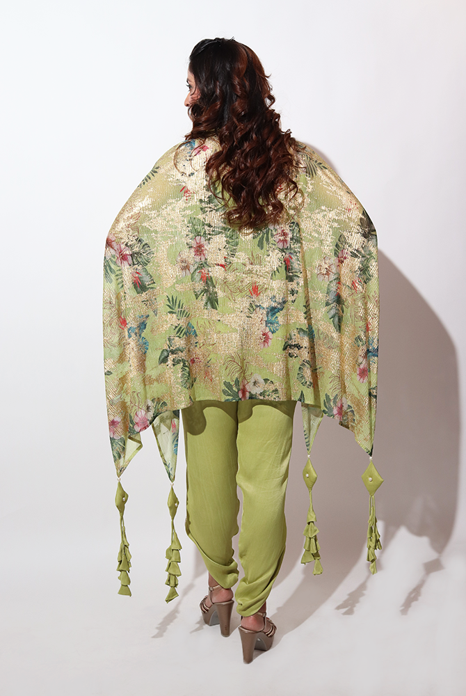 Floral Bloom Kaftan Set